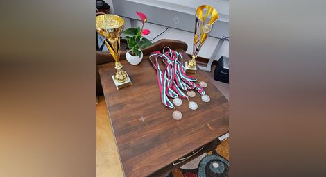 Гимназията по дървообработване в Русе с две купи, медали и грамоти от националното състезание  "Мебели, стилни мебели и дърворезба"