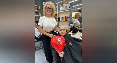 Фризьорски салони "Галка" с жест към дом "Възраждане": С нас остарявате красиво