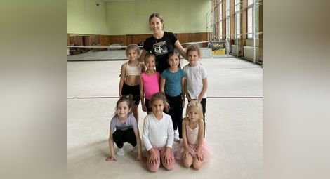 Успешната гимнастичка вече има собствен клуб. Снимка: Личен архив