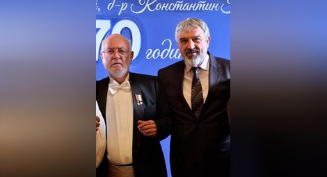 Отличеният със знака на областния управител д-р Константин Тренчев: Живях достатъчно дълго, за да видя как бъдещето се превръща в история