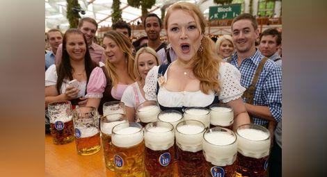 6.7 милиона литра бира изпити на Октоберфест