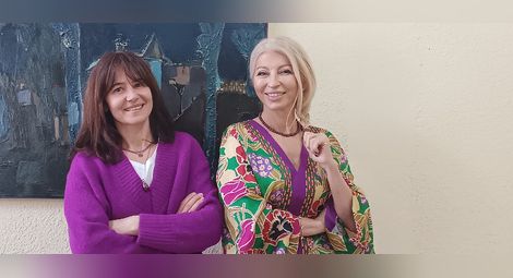 Организаторките Диляна Русанова и Антоанета Делийска-Стефанова