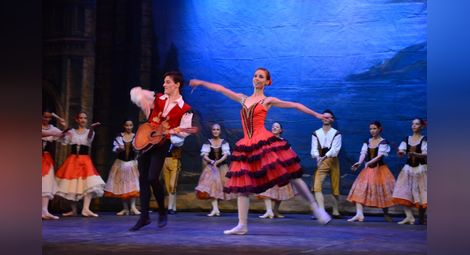 Весела Василева и Даниел Тичков  в соловите партии на „Дон Кихот“