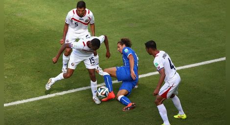Коста Рика удари Италия и е на 1/8-финал 