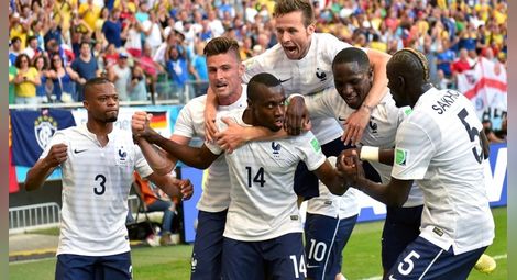Франция попиля Швейцария в най-резултатния мач на Световното