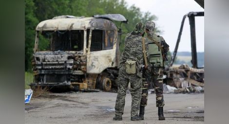 Украинските военни подновиха обстрела по град Щастие до Луганск