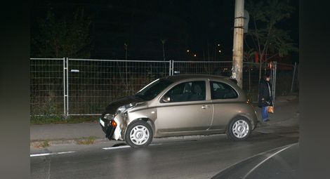 Катастрофа мeжду кола и рейс  задръсти бул. „Липник“