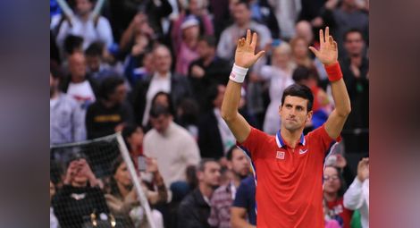 Джокович поведе Сърбия след 23-и пореден успех