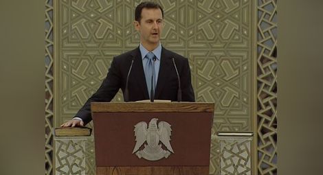 Башар Асад положи президентска клетва