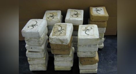 Еквадор хвана 224 кг кокаин на път за България