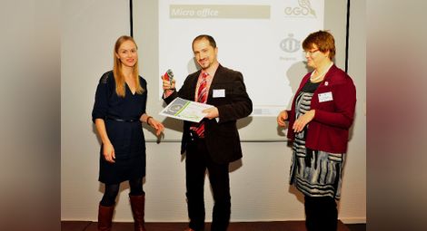 Търговската камара спечели  международен приз „Зелен офис“