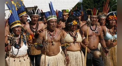В Бразилия индианци за пръв път общуваха с цивилизацията ни