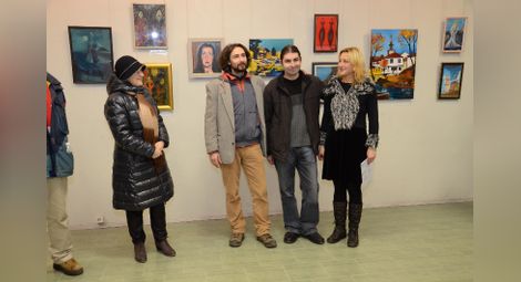 Живописни страсти наредиха в галерията трима художници