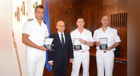 Трима моряци с награди от Русе за Деня на военноморския флот