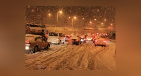 Невиждана снежна буря скова Израел