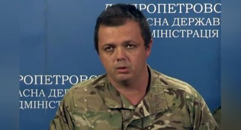 Командирът на “Донбас“ Семен Семенченко си показа лицето за първи път