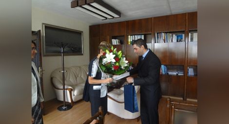 Новият руски генерален консул  гостува на областния Иванов