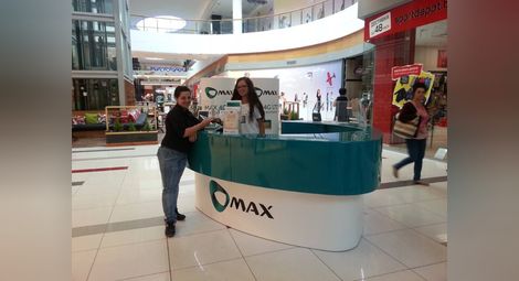 „Макс Телеком“ отвори щанд в „Мол Русе“