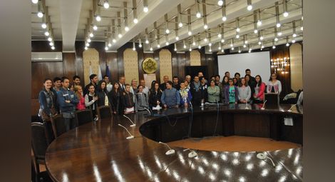 Деца от пет държави посрещна кметът на Русе Пламен Стоилов