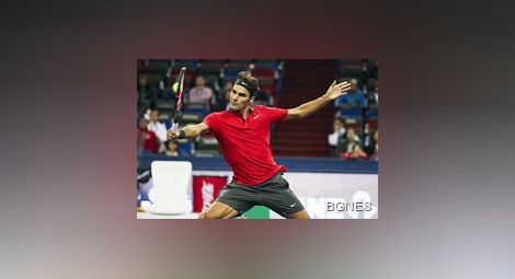 Федерер с трудна победа в Шанхай