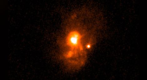 Откриха галактика, имитираща първоначалното формиране на Вселената