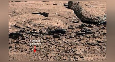 Нови странни вещи засне марсоходът на Червената планета