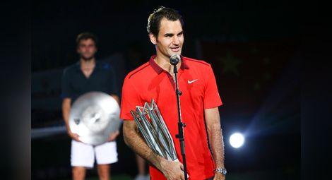Федерер спечели турнира в Шанхай