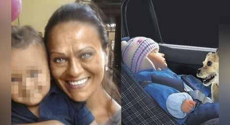 Майка заряза бебето си в кола на студа