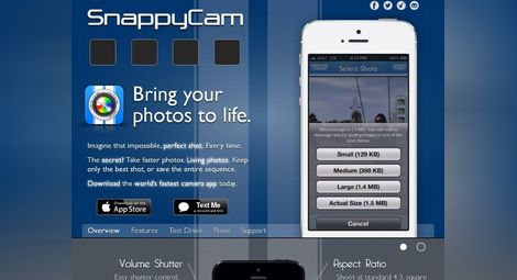 "Епъл" купи SnappyCam