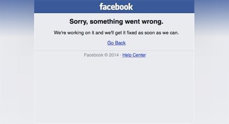 Фейсбук се срина!