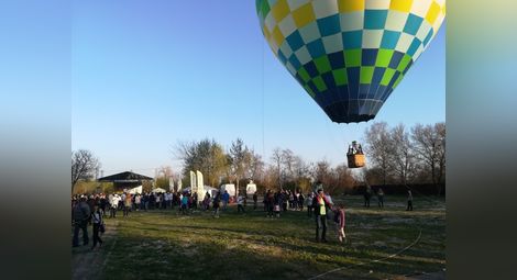 Полет с балон подпомага кампания на Лайънс клубове срещу диабета