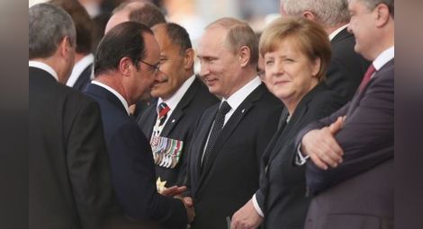 Путин: Срещаме се с Меркел, Оланд и Порошенко в сряда в Минск
