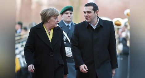 Меркел посрещна Ципрас в Берлин