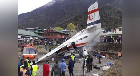 Тежка авиокатастрофа в Непал