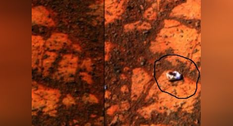 Учени: Блуждаещият камък на Марс е необясним феномен