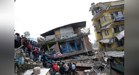 Нов силен трус в Непал