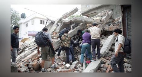 Няма пострадали българи при разрушителния трус в Непал