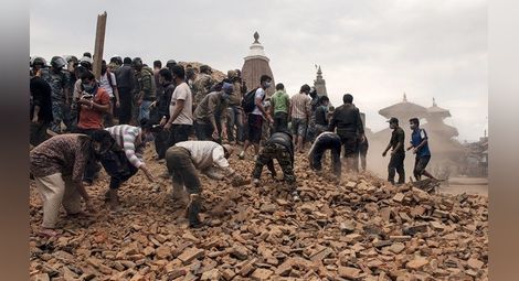 Френски учени предупредили за труса в Непал преди 2 седмици