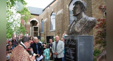 Триметров паметник на Васил Левски бе открит в Чикаго