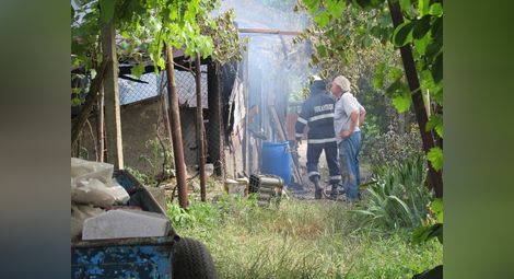 Възрастна жена обгоря при пожар в Хайдук дере