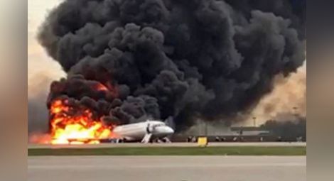 Пожарът в авариралия самолет в Шереметиево уби 13 души