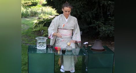 Японска чаена церемония в горещия ден /галерия/