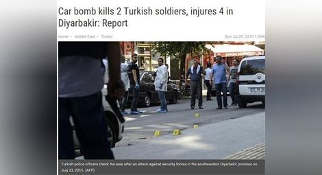Двама турски войници загинаха при взрив на кола-бомба в Югоизточна Турция