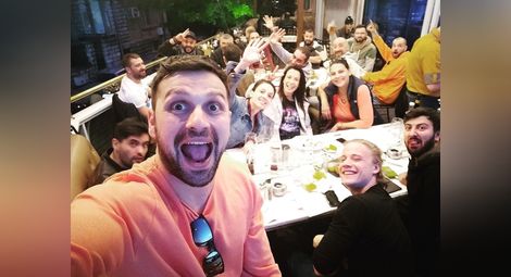 Екипът на „Диви и щастливи“ бе щастлив в ресторант „Тераса“ на дунавския бряг в събота вечерта.