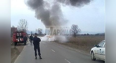 Семейство се взриви в кола-бомба до Пловдив