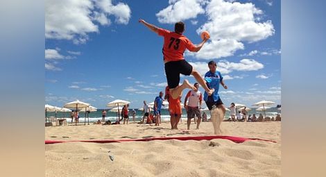 Националите на България по плажен хандбал ясни след турнира в Албена