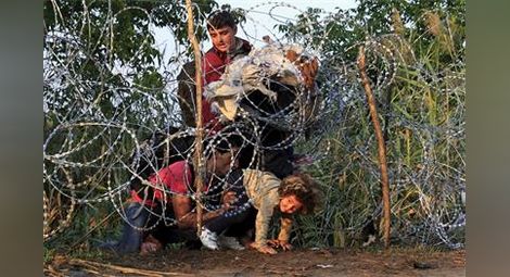 Рекорден брой имигранти влезли в Унгария от Сърбия за 24 часа