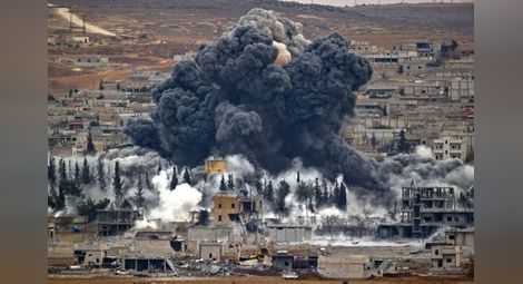 Сирийските ВВС изсипаха огън и жупел върху „Ислямска държава”