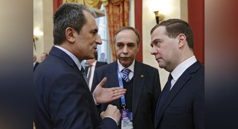 Орешарски и Медведев се договориха за среща през тази година
