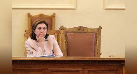 Бъчварова поиска още 21,3 млн. лв. за актуализация на бюджета на МВР